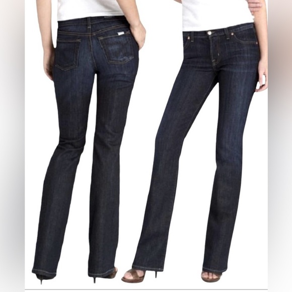 David Khan Lauren Bootcut  Dark Blue Jeans‎ - Picture 1 of 7